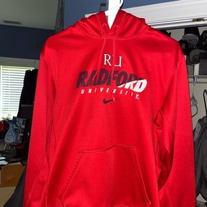 Men’s Nike hoodie (radford university)
